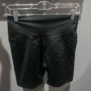 Aerie shiny biker shorts